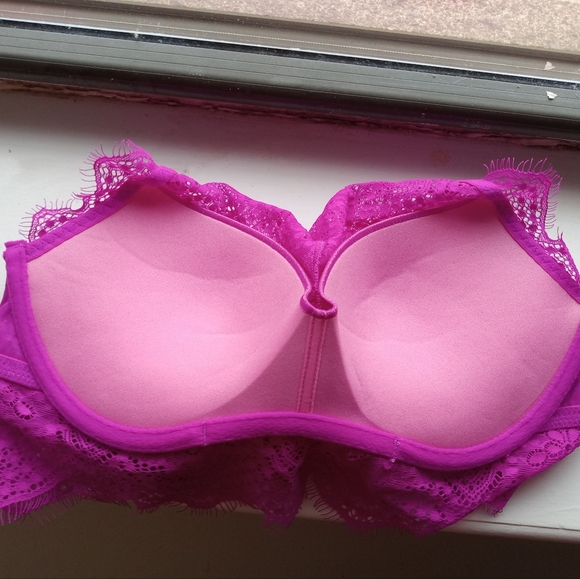 Victoria Secret Pink top neon hot pink size S NWOT - Picture 8 of 8